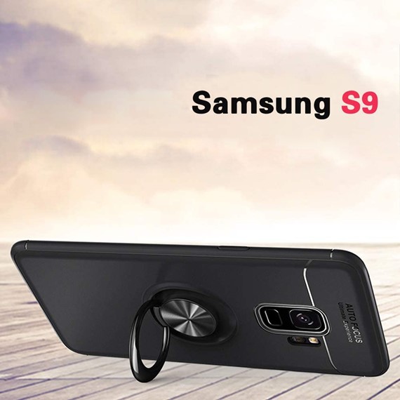 Samsung Galaxy S9 CaseUp Finger Ring Holder Kılıf Lacivert 5